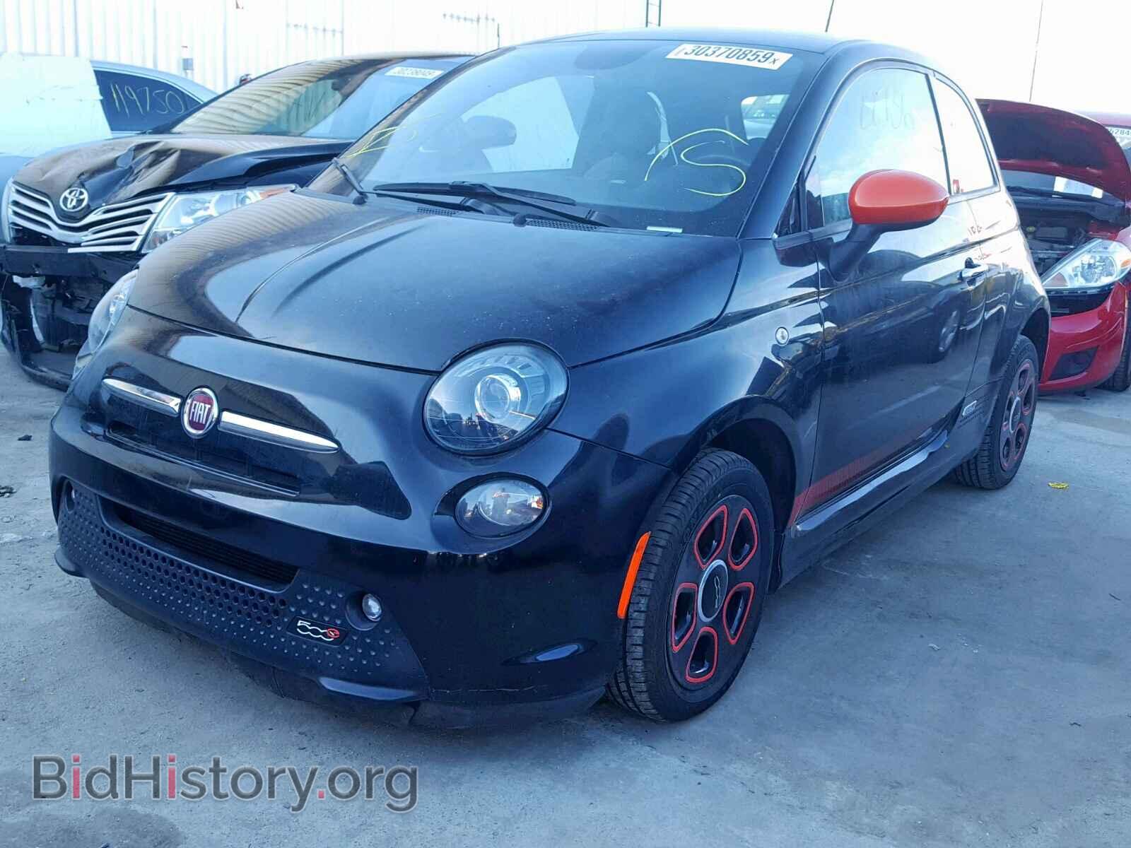 2015 FIAT 500 - VIN: 3C3CFFGE7FT662626 - Фото 2