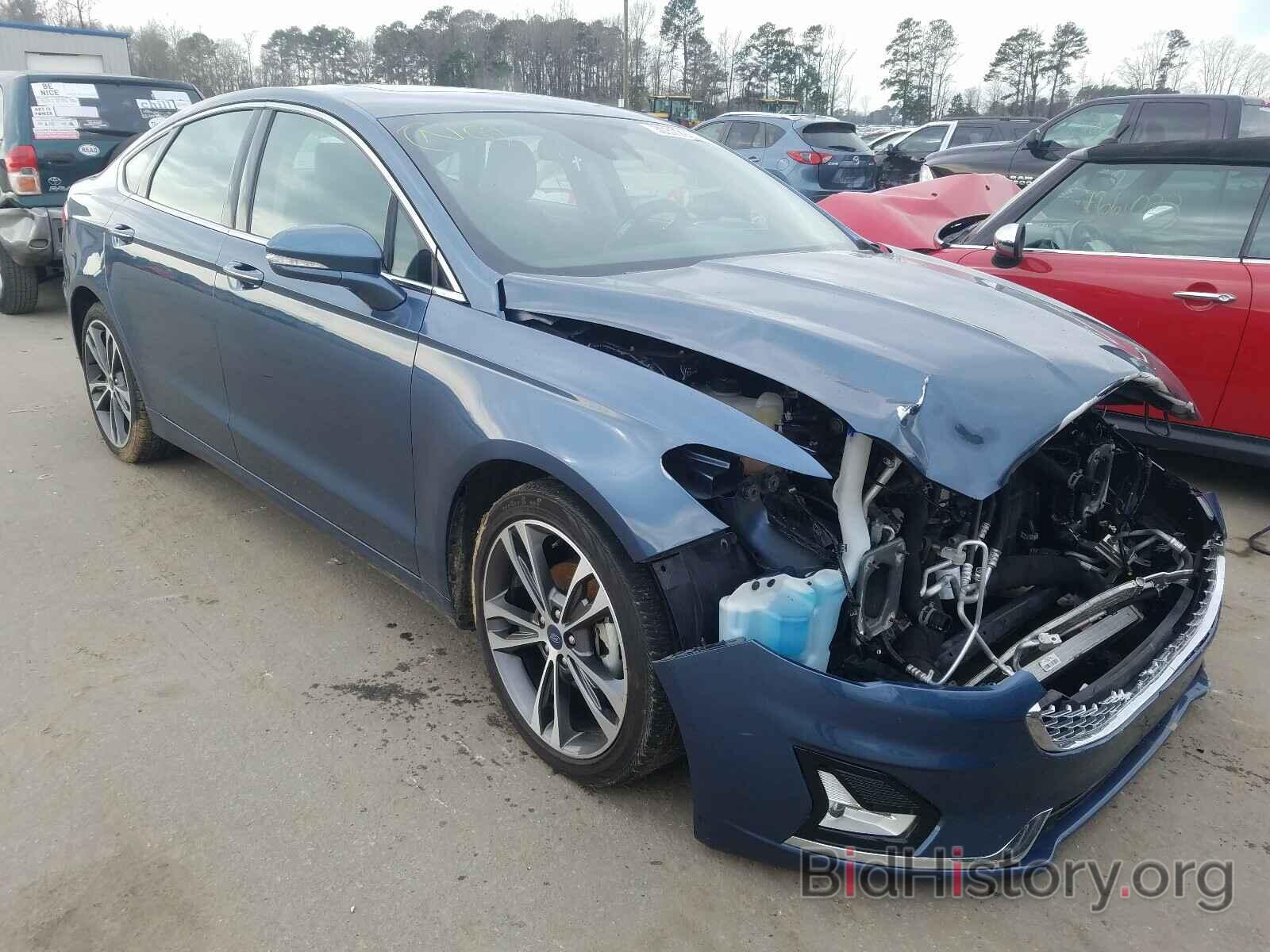 Фотография 3FA6P0D97KR124189 - FORD FUSION 2019