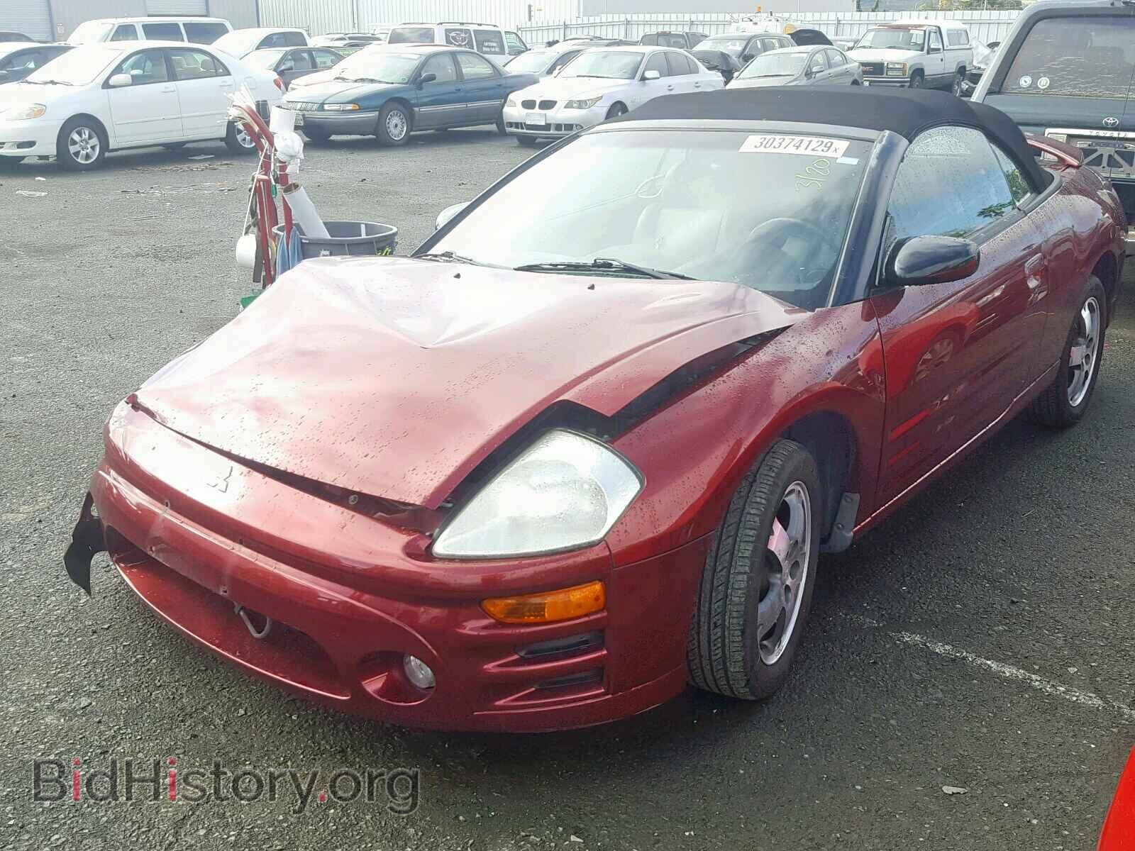 2003 MITSUBISHI ECLIPSE - VIN: 4A3AE45G33E167945 - Фото 2