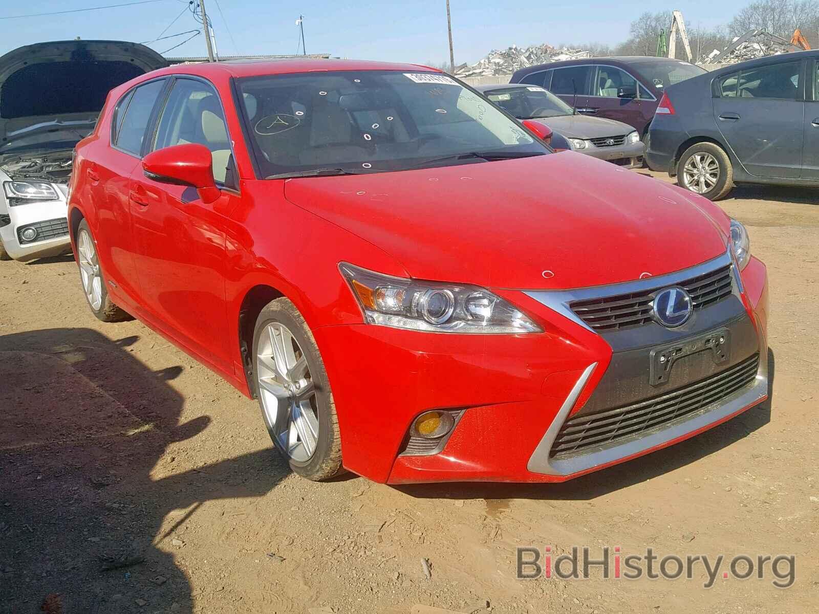 Photo JTHKD5BH8E2193988 - LEXUS CT 200 2014