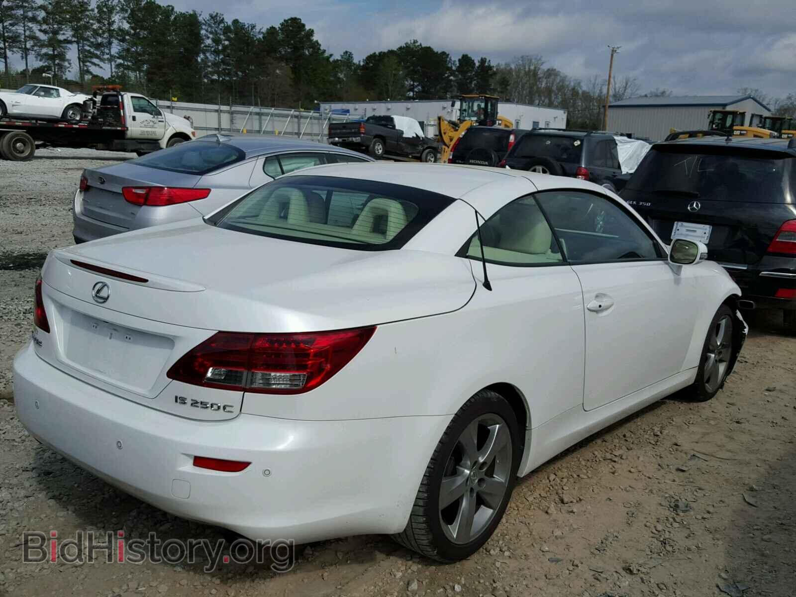 2010 LEXUS IS250 - VIN: JTHFF2C29A2512393 - Фото 4