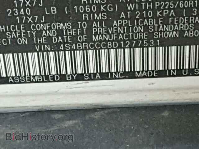 2013 SUBARU OUTBACK - VIN: 4S4BRCCC8D1277531 - Photo 10