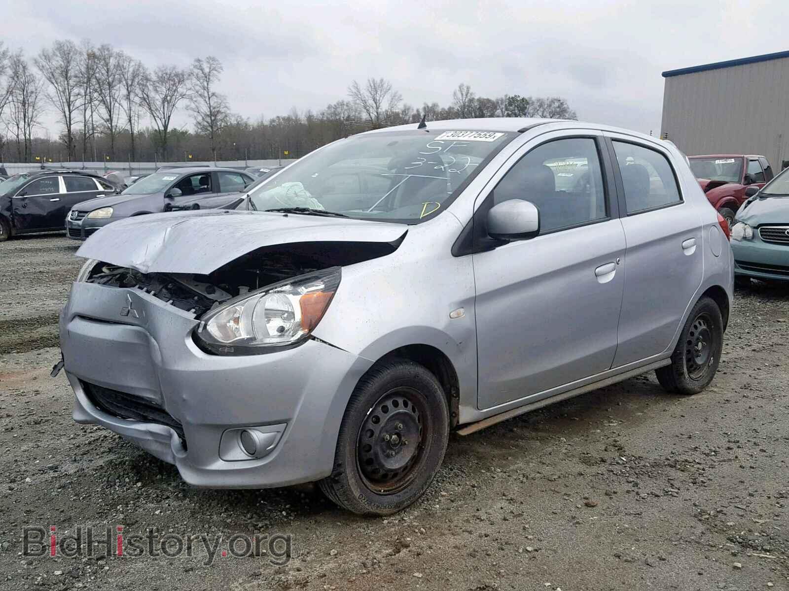 2014 MITSUBISHI MIRAGE - VIN: ML32A3HJ8EH016320 - Фото 2