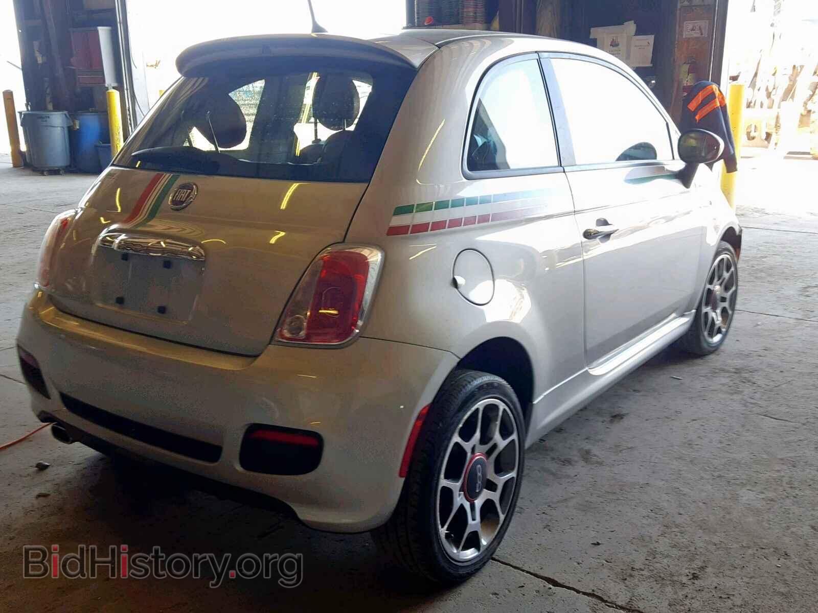 2012 FIAT 500 - VIN: 3C3CFFBR4CT363567 - Фото 4