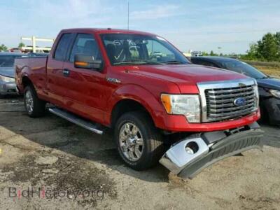 2011 Ford F150, red — VIN 1FTFX1CF2BFA16759, Copart