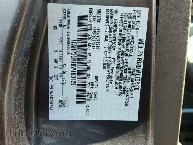 2011 FORD FOCUS - VIN: 1FAHP3EN1BW180129 - Фото 10