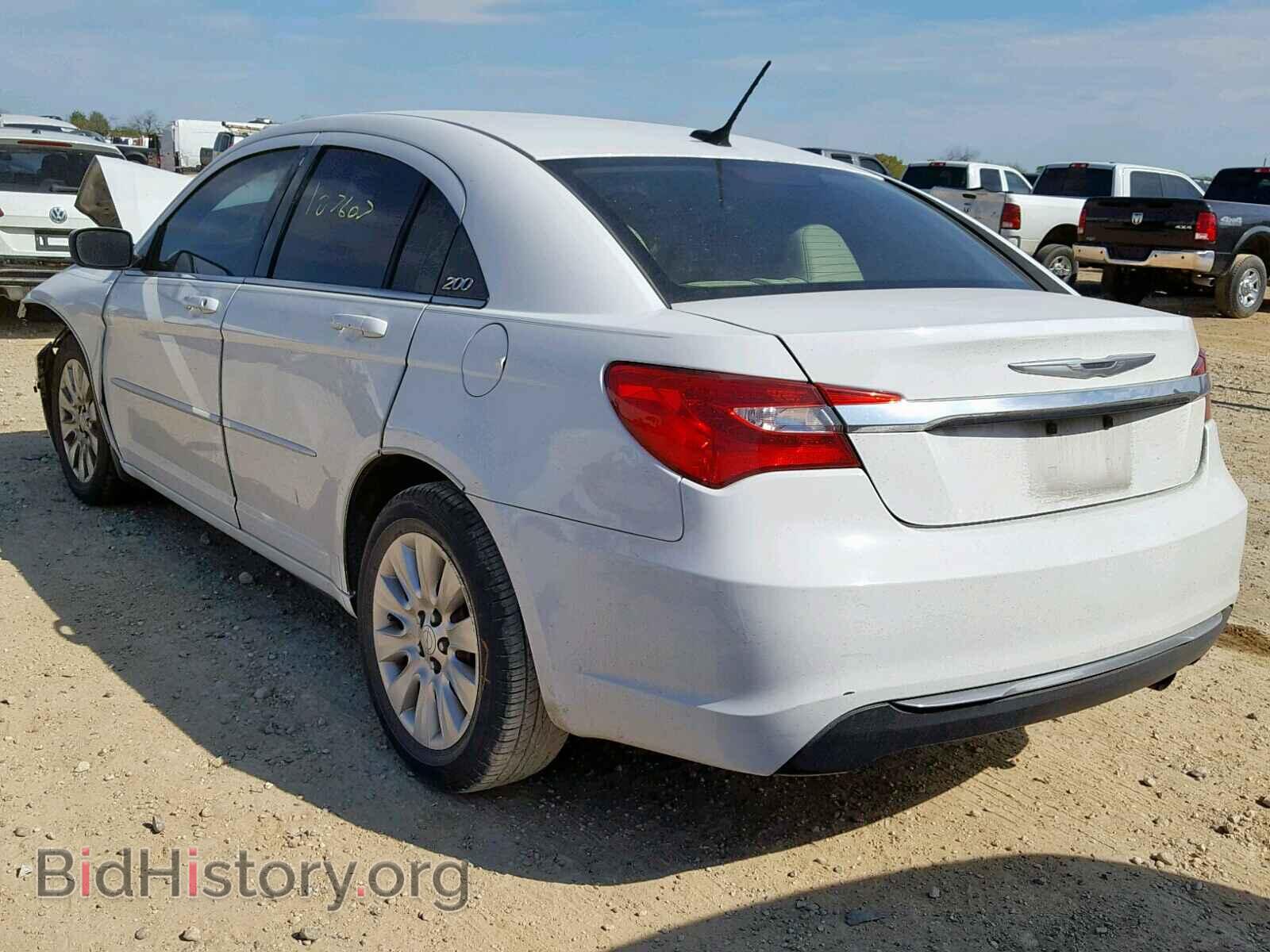 2013 CHRYSLER 200 - VIN: 1C3CCBAB7DN604738 - Фото 3