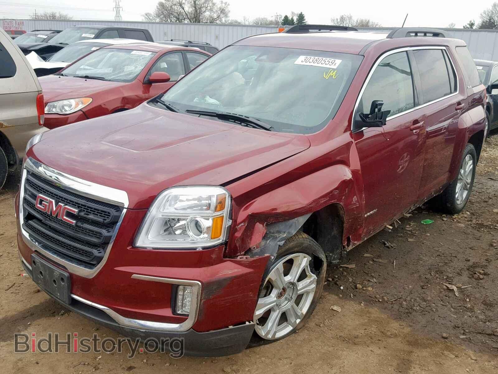 2017 GMC TERRAIN SL - VIN: 2GKFLTEK5H6142610 - Фото 2