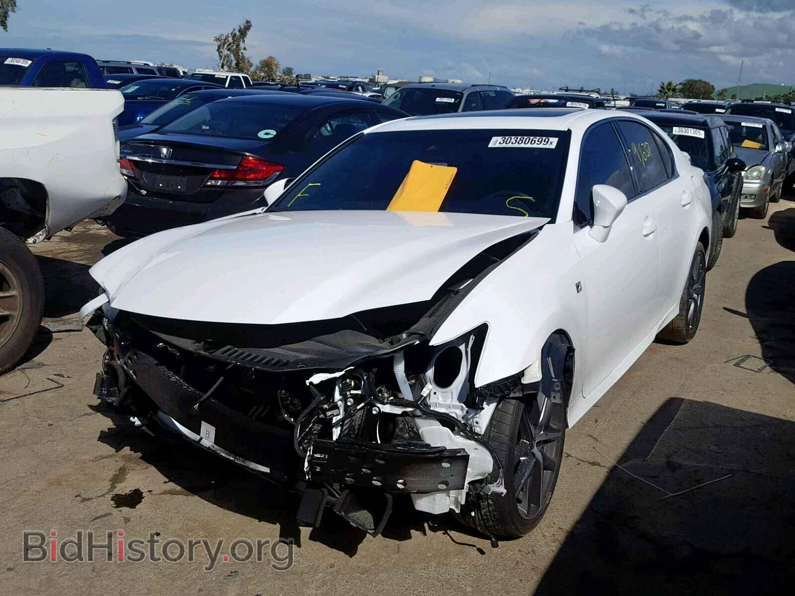 2018 LEXUS GS350 - VIN: JTHBZ1BL9JA014856 - Фото 2
