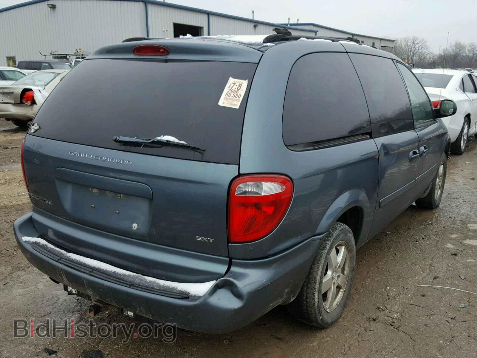 2006 DODGE CARAVAN - VIN: 2D4GP44L66R784384 - Фото 4