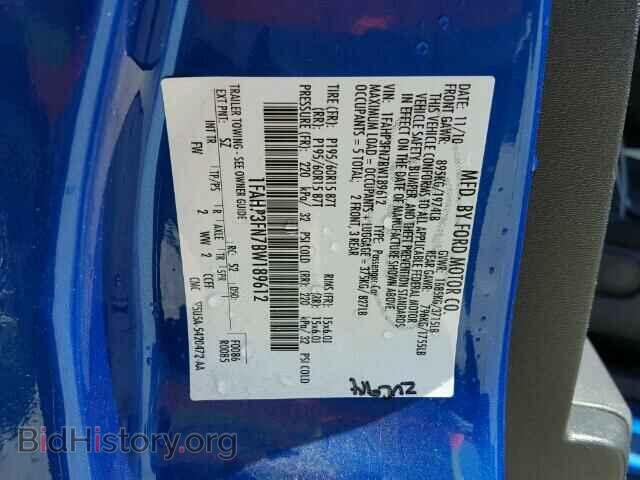 2011 FORD FOCUS - VIN: 1FAHP3FN7BW189612 - Фото 10