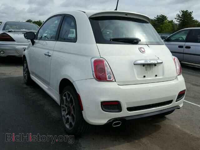 2012 FIAT 500 - VIN: 3C3CFFBR1CT371075 - Фото 3