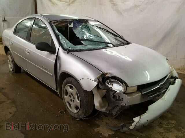 Фотография 1B3ES46C21D288821 - DODGE NEON 2001