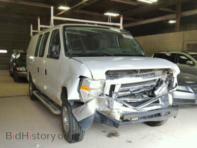 2014 Ford ECONOLINE, белый — VIN 1FTNE2EW8EDA18603, Copart