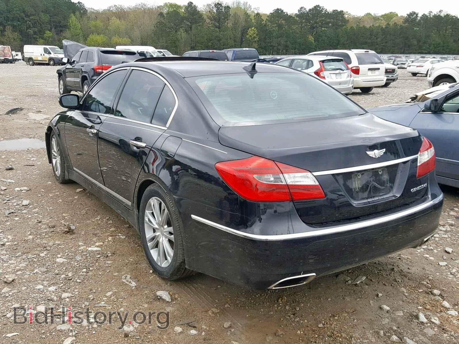 2012 HYUNDAI GENESIS - VIN: KMHGC4DF6CU200191 - Фото 3