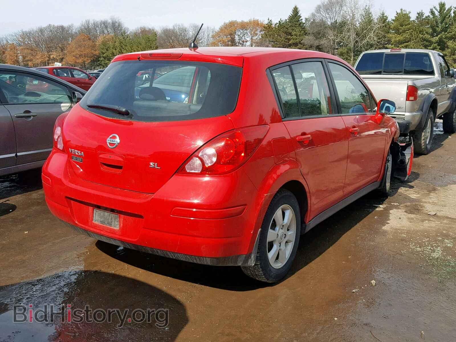 2009 NISSAN VERSA - VIN: 3N1BC13E29L378451 - Фото 4
