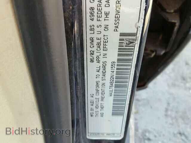 2002 AUDI A6 - VIN: WAULT64B22N141559 - Фото 10