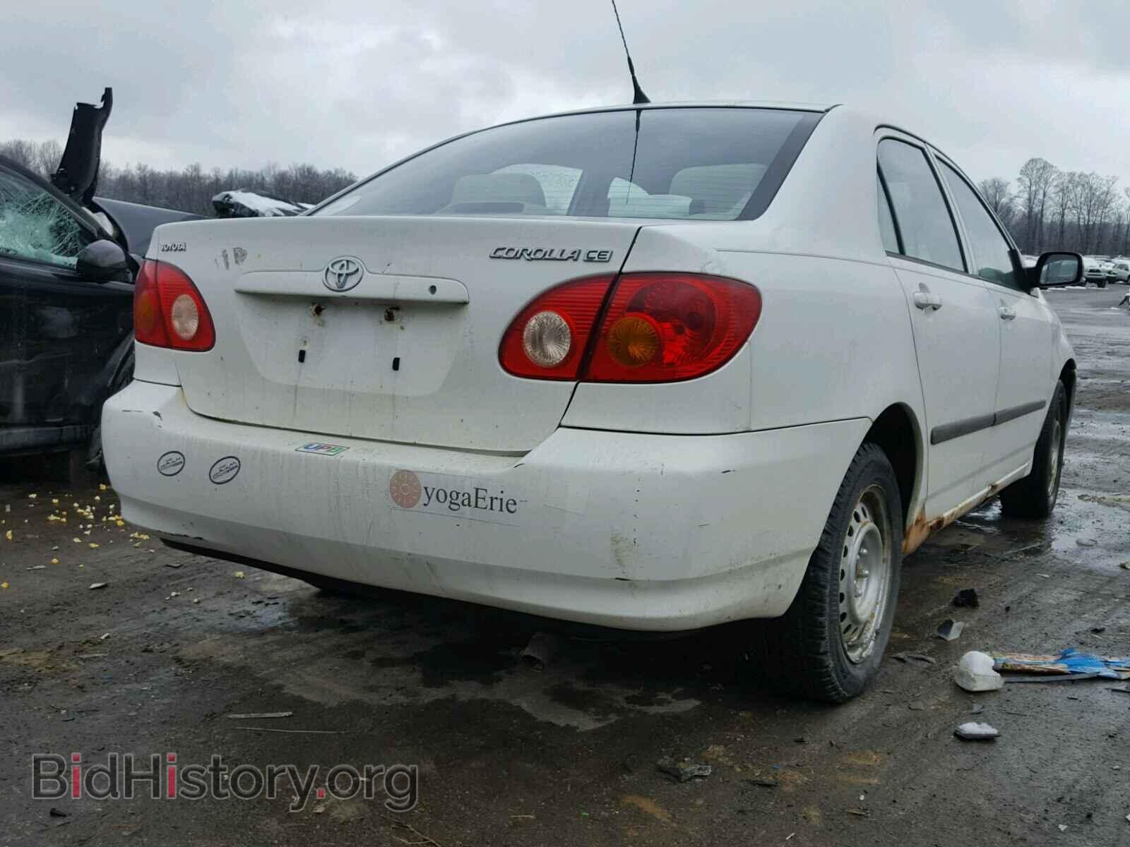 2003 TOYOTA COROLLA - VIN: 1NXBR32E63Z059460 - Фото 4