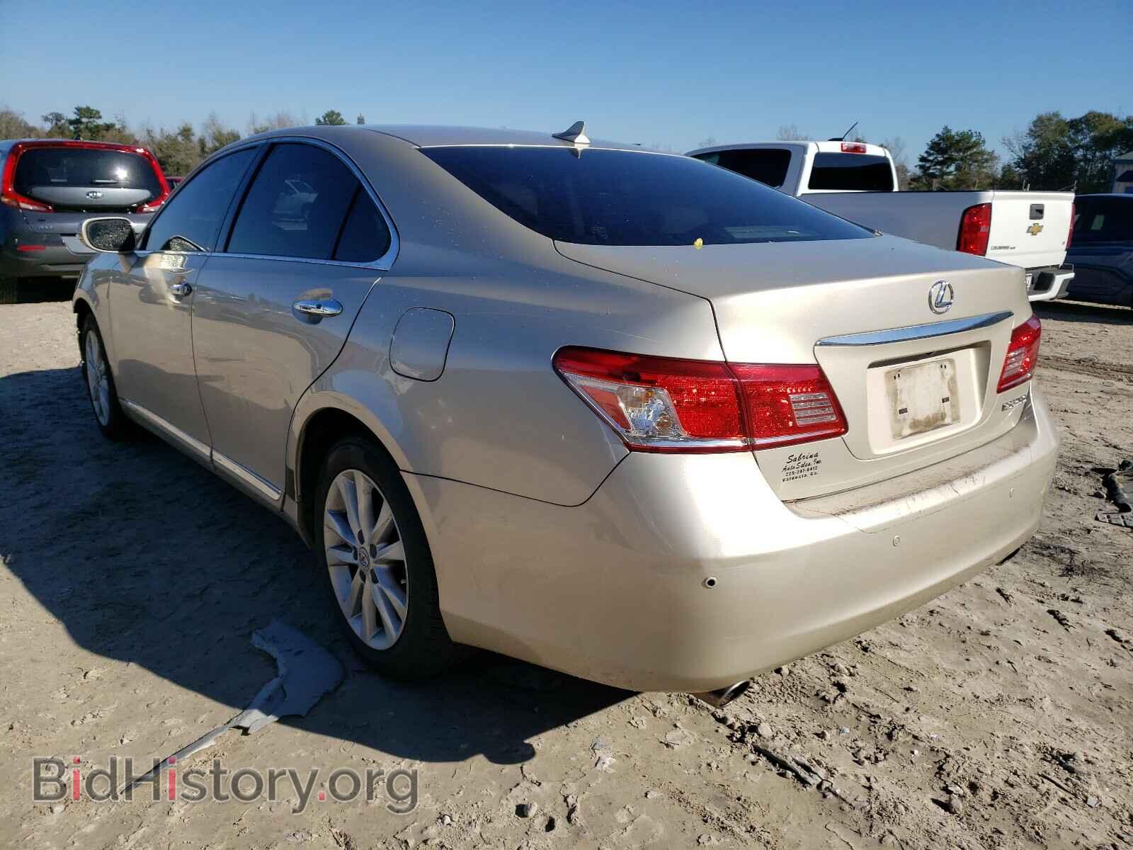 2011 LEXUS ES350 - VIN: JTHBK1EG1B2459865 - Фото 3