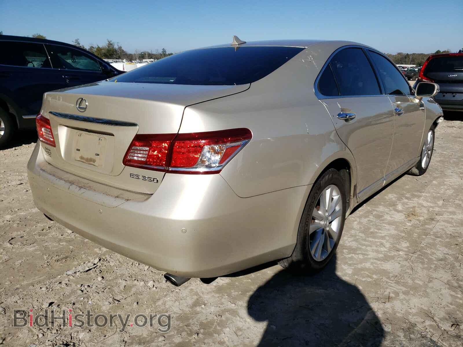 2011 LEXUS ES350 - VIN: JTHBK1EG1B2459865 - Фото 4