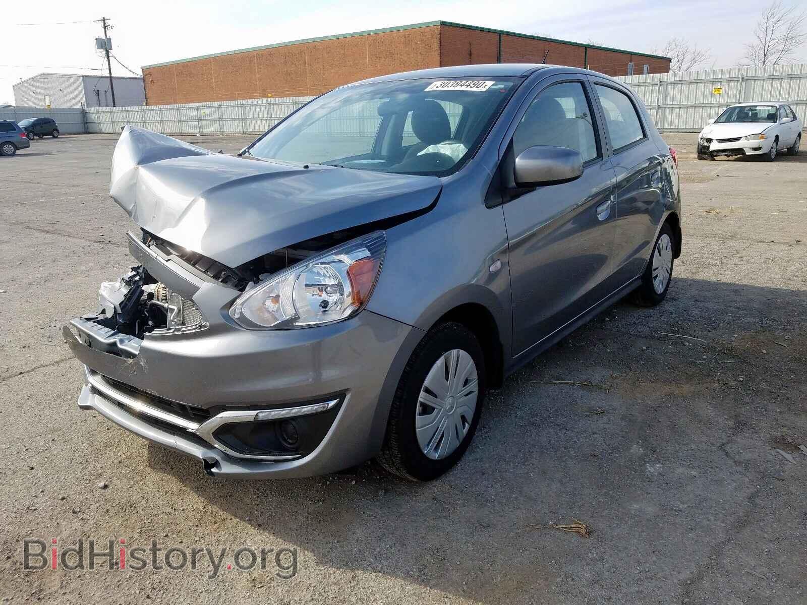 2019 MITSUBISHI MIRAGE - VIN: ML32A3HJ1KH003551 - Фото 2