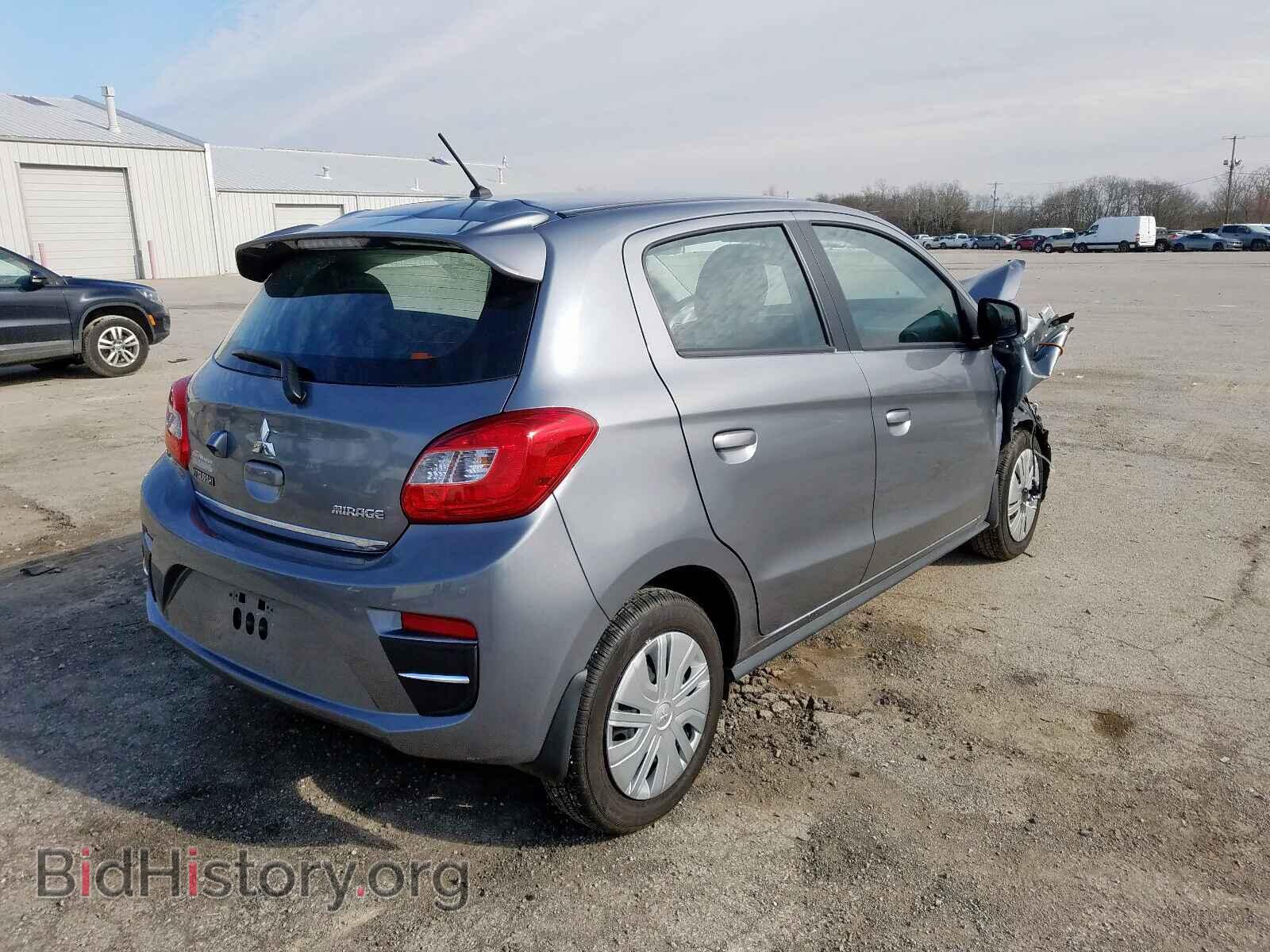 2019 MITSUBISHI MIRAGE - VIN: ML32A3HJ1KH003551 - Фото 4