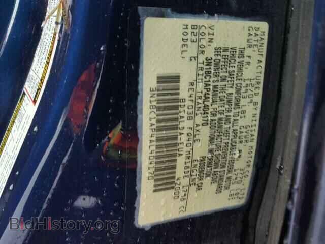 2010 NISSAN VERSA - VIN: 3N1BC1AP4AL404170 - Фото 10