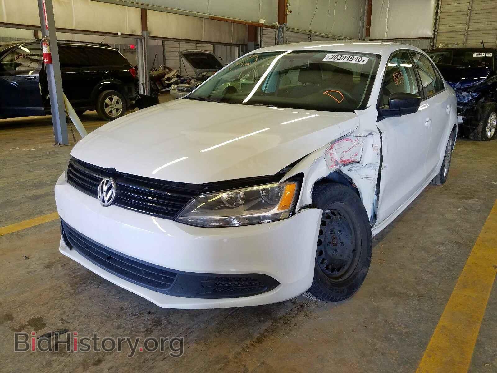 2014 VOLKSWAGEN JETTA - VIN: 3VW2K7AJ1EM306628 - Фото 2
