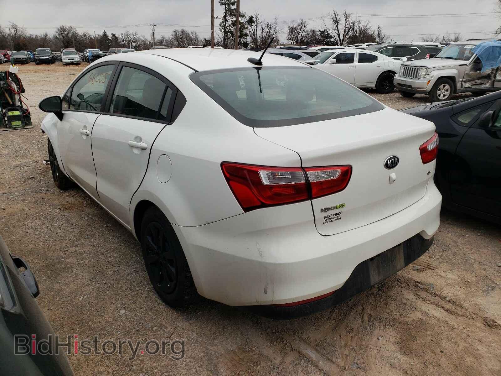 2016 KIA RIO - VIN: KNADN4A39G6627660 - Фото 3
