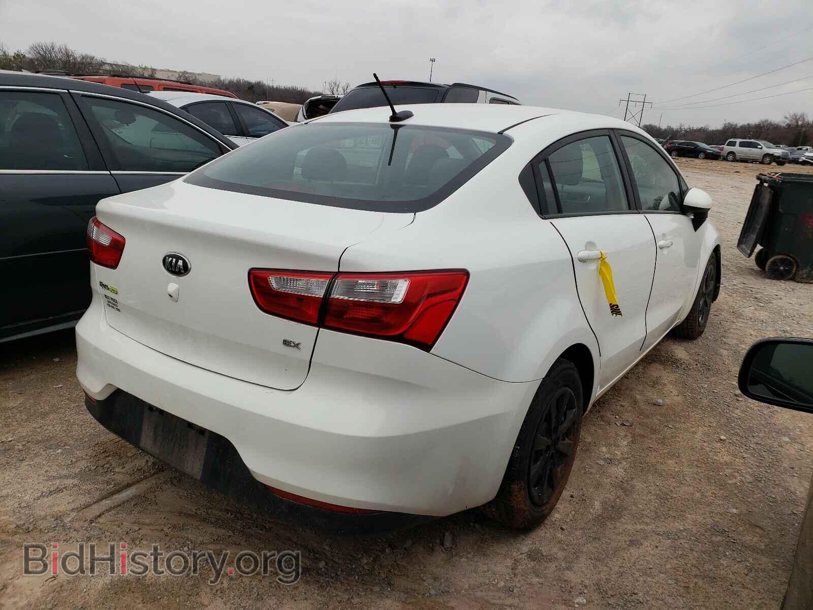 2016 KIA RIO - VIN: KNADN4A39G6627660 - Фото 4