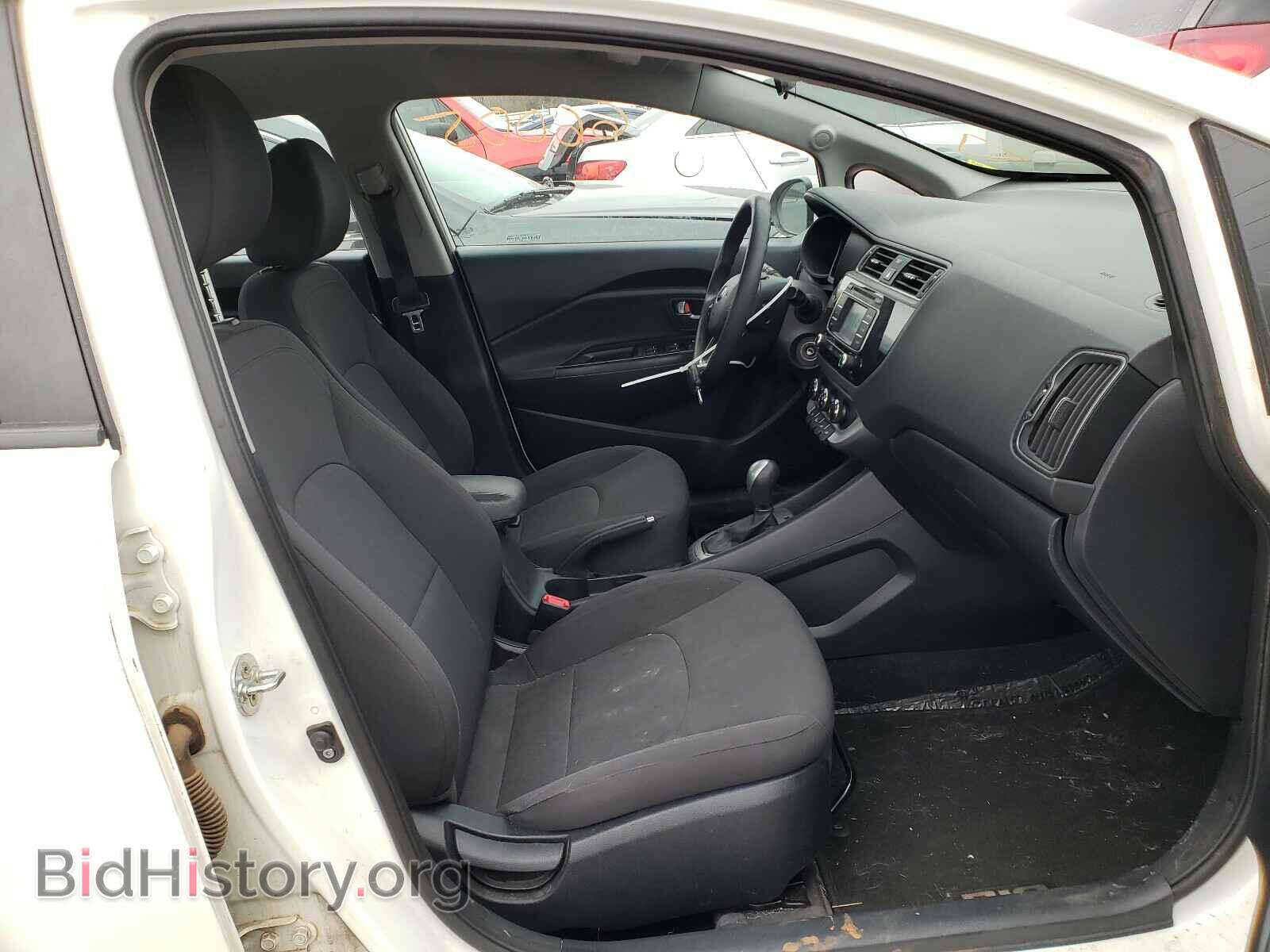 2016 KIA RIO - VIN: KNADN4A39G6627660 - Фото 5