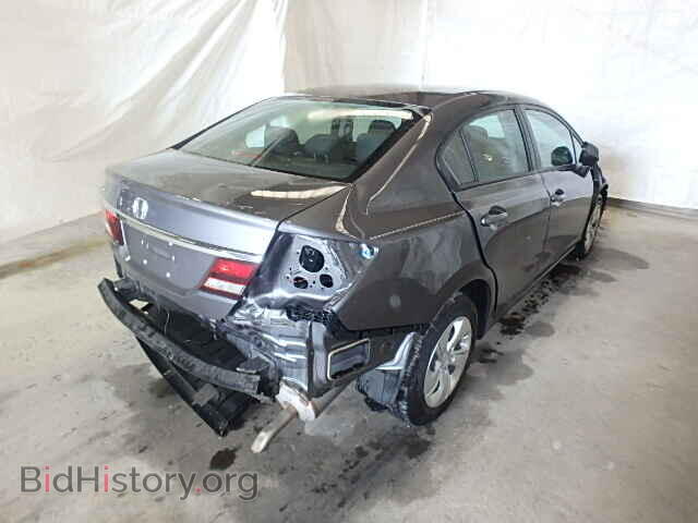 2013 HONDA CIVIC - VIN: 19XFB2F51DE261170 - Фото 4