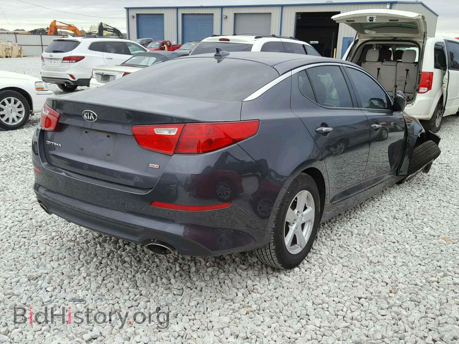 2015 KIA OPTIMA - VIN: KNAGM4A77F5636042 - Photo 4