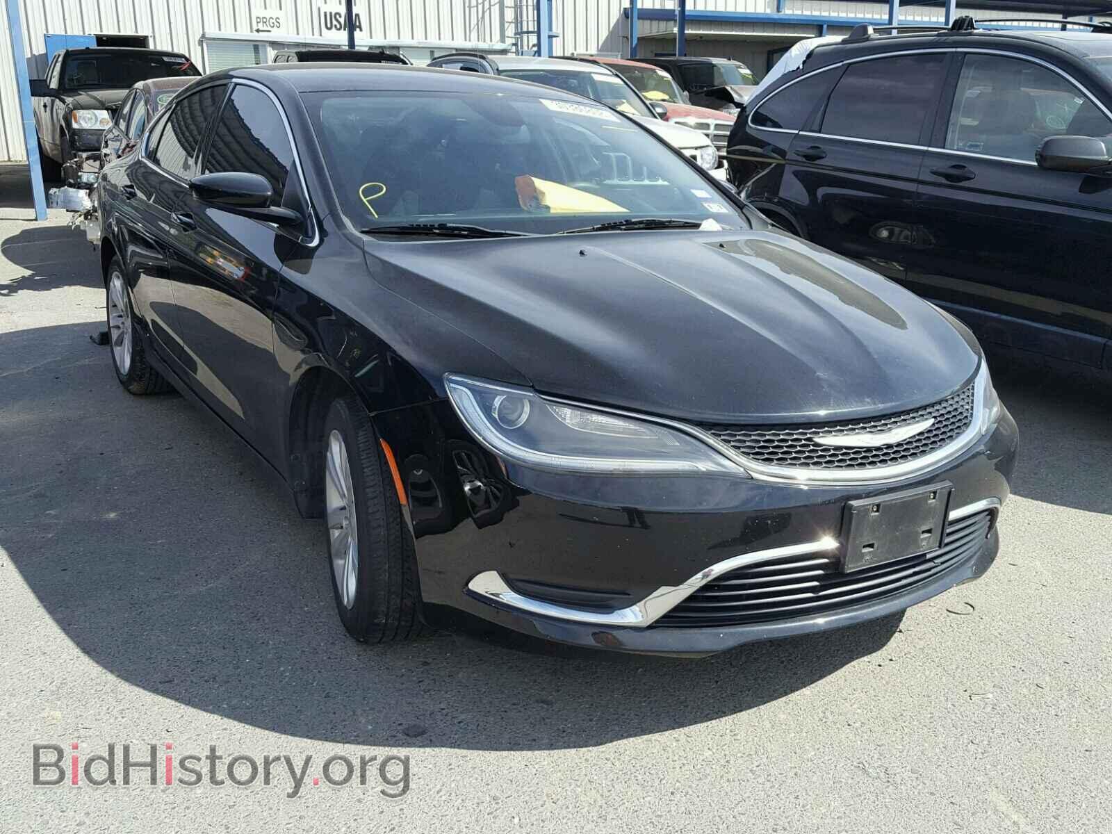 Photo 1C3CCCABXFN653618 - CHRYSLER 200 2015