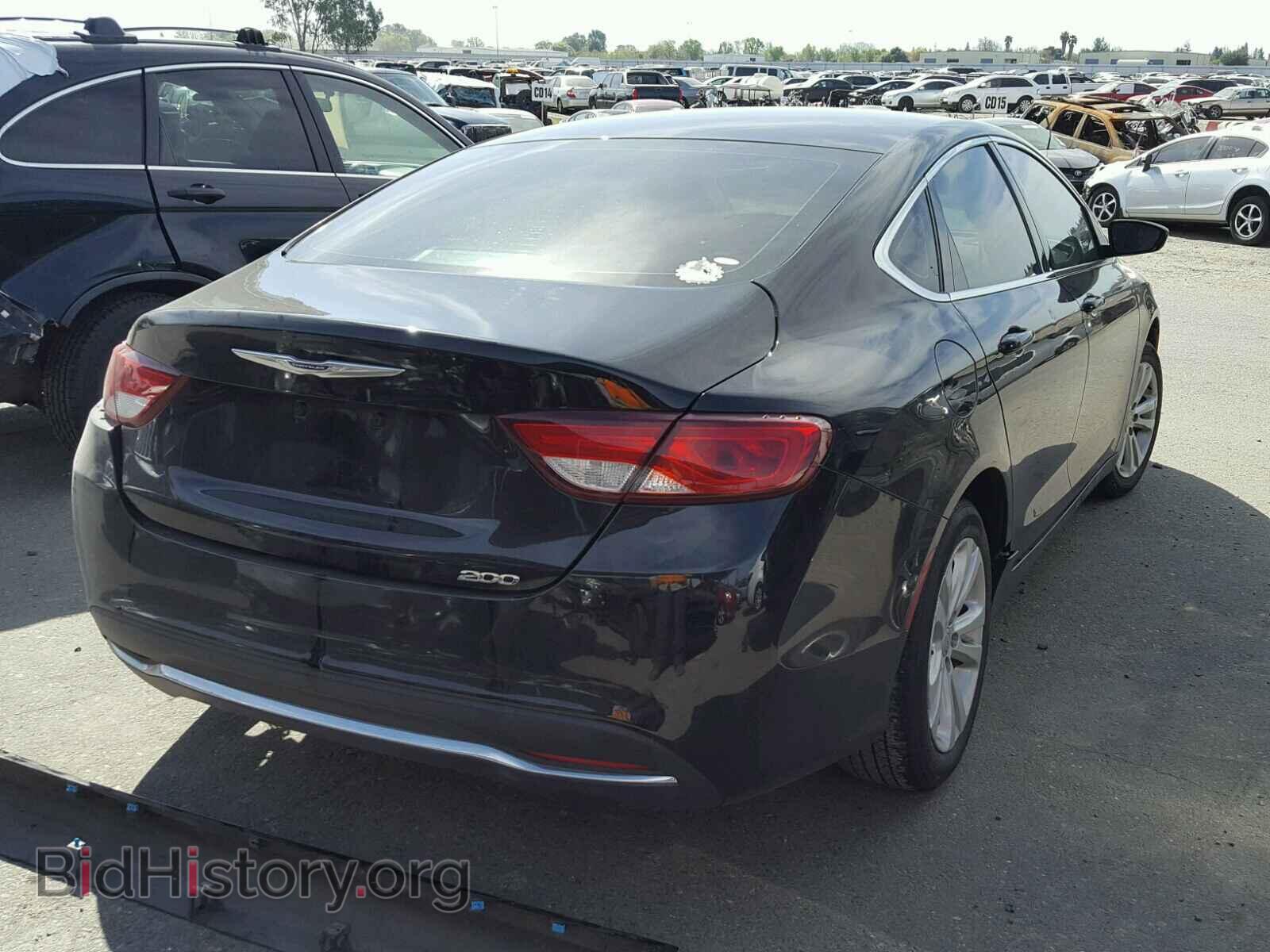 2015 CHRYSLER 200 - VIN: 1C3CCCABXFN653618 - Фото 4