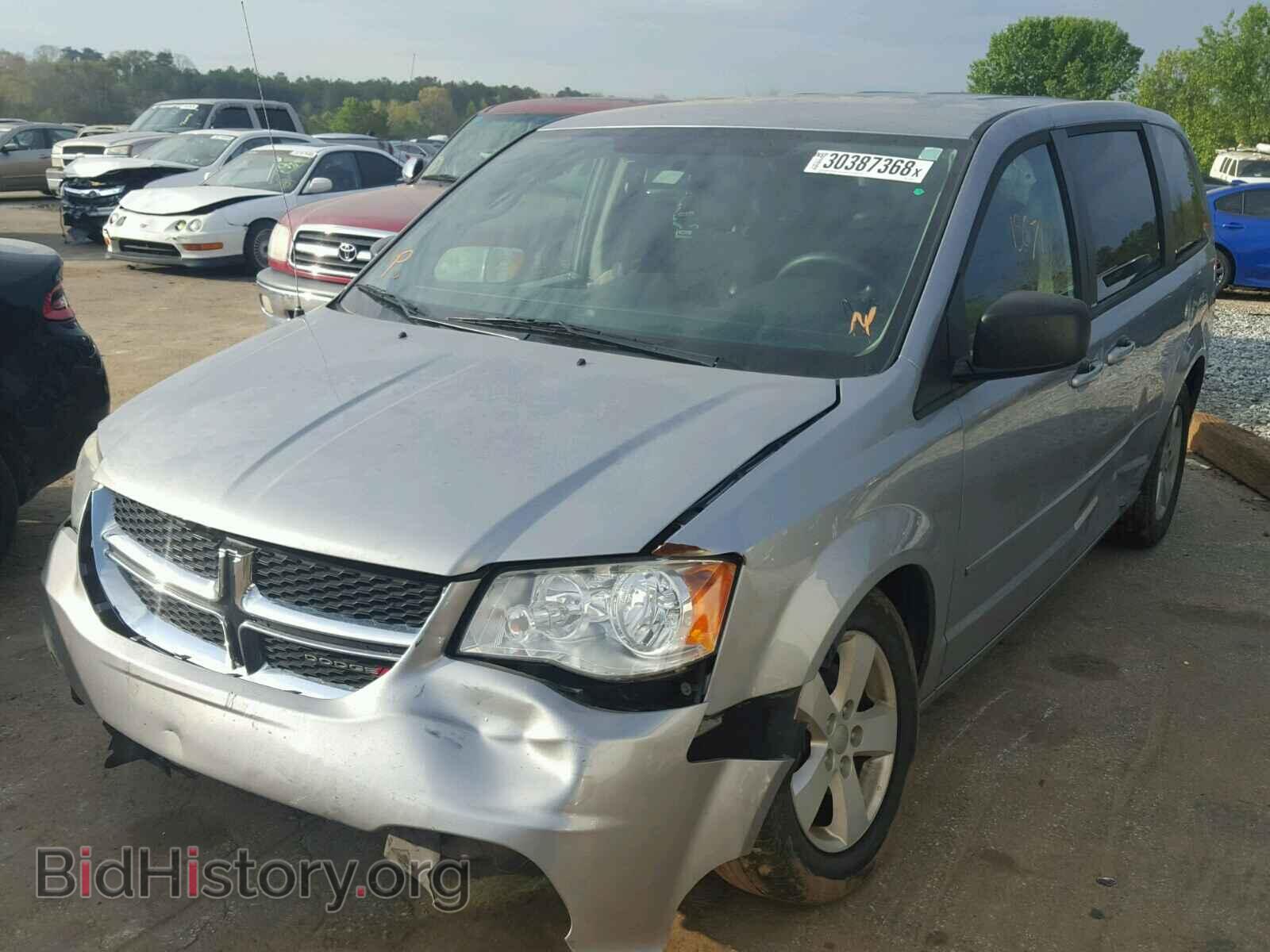 2013 DODGE CARAVAN - VIN: 2C4RDGBG6DR756376 - Фото 2