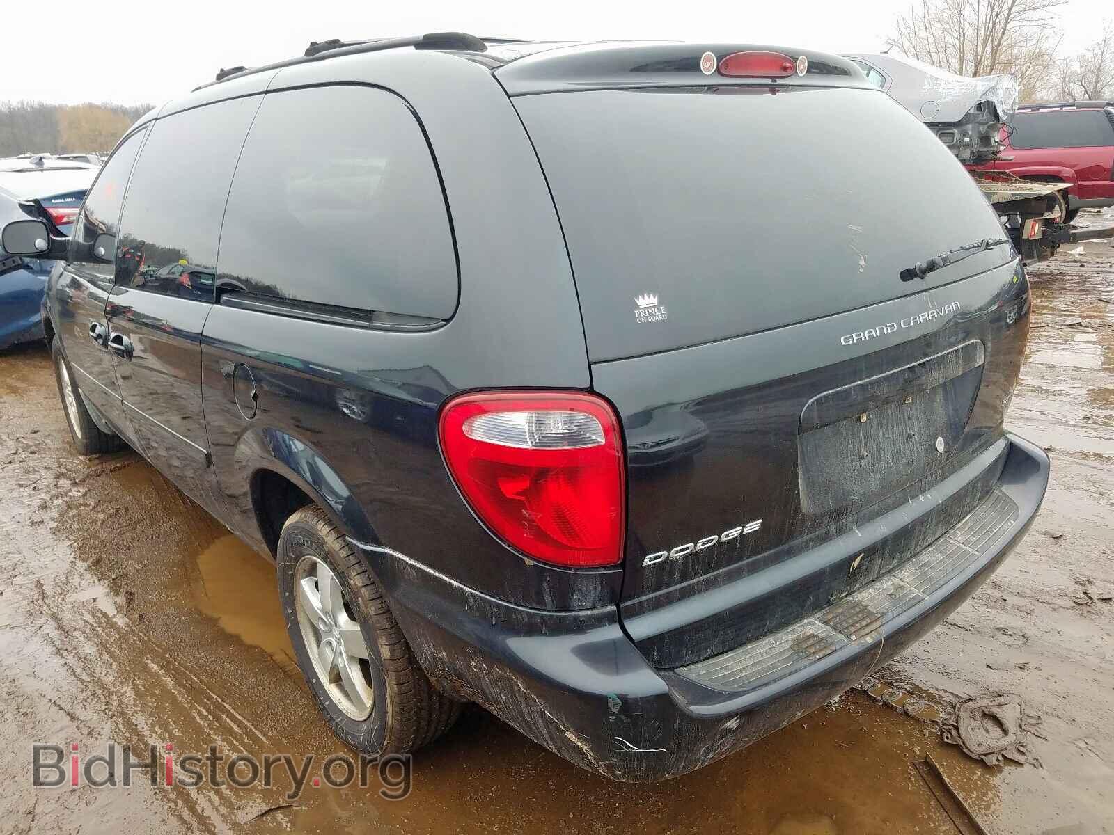 2007 DODGE CARAVAN - VIN: 2D4GP44L87R282445 - Фото 3