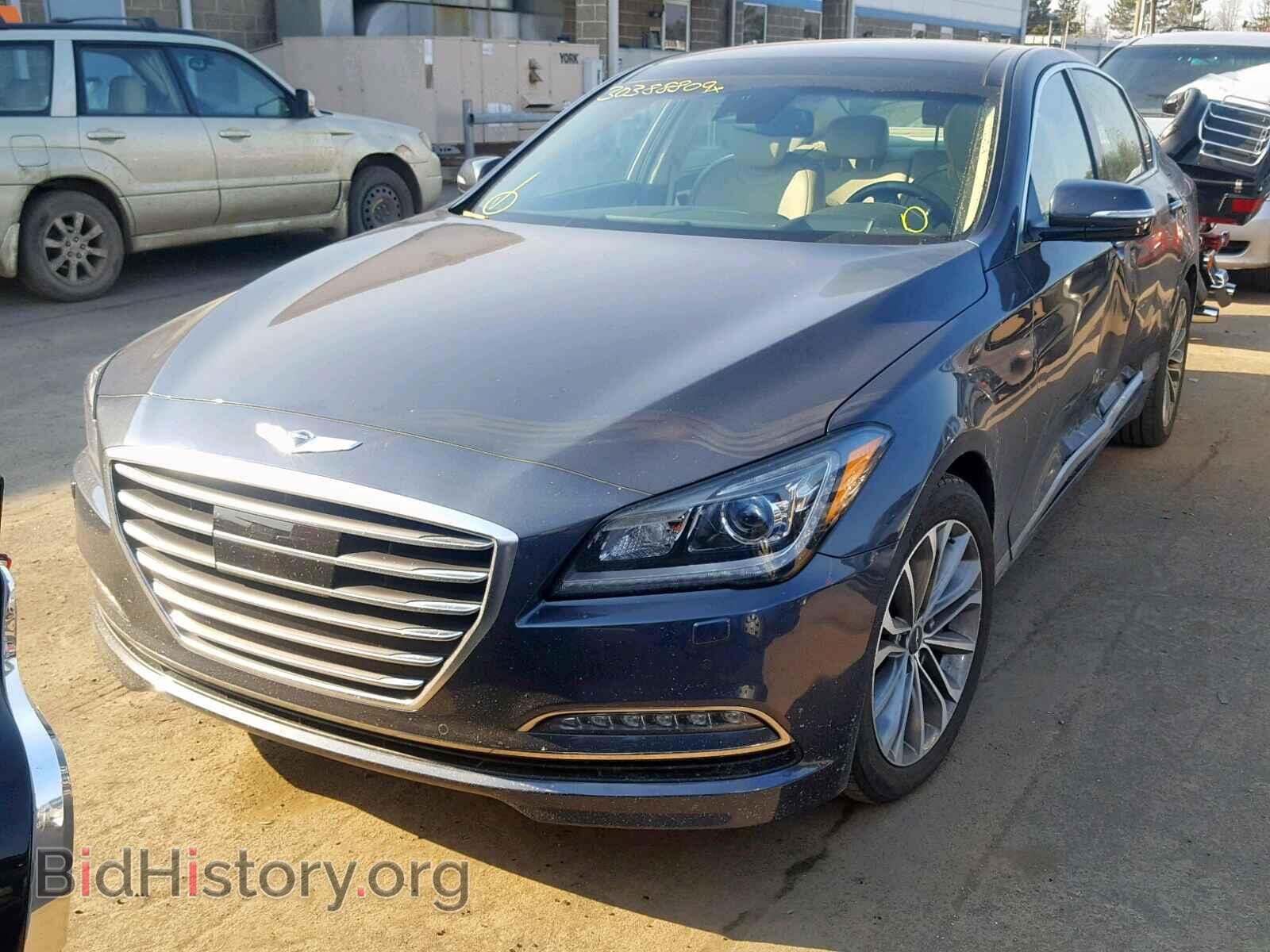 2017 GENESIS G80 - VIN: KMHGN4JE5HU192372 - Фото 2