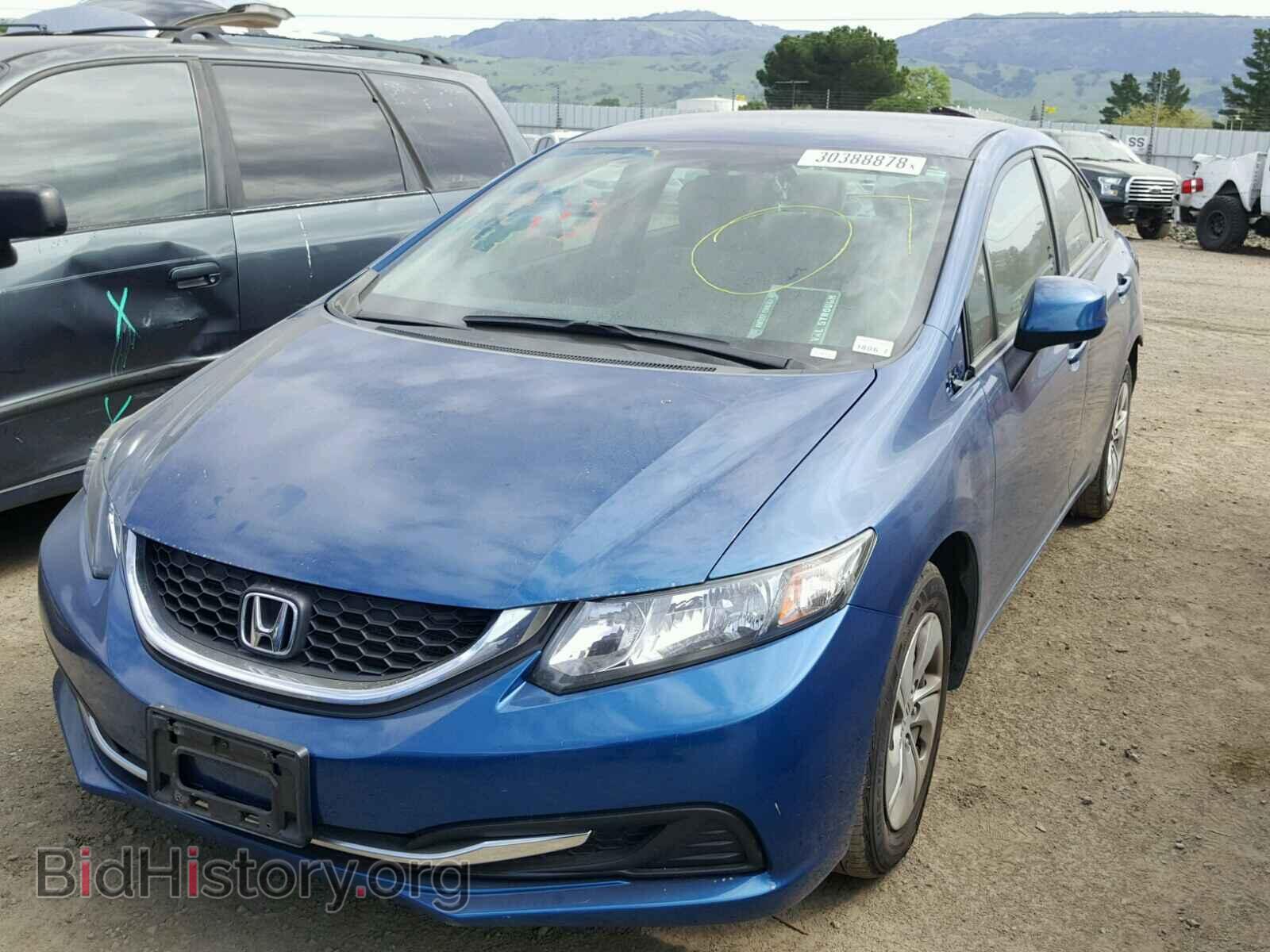 2013 HONDA CIVIC - VIN: 19XFB2F55DE263732 - Фото 2