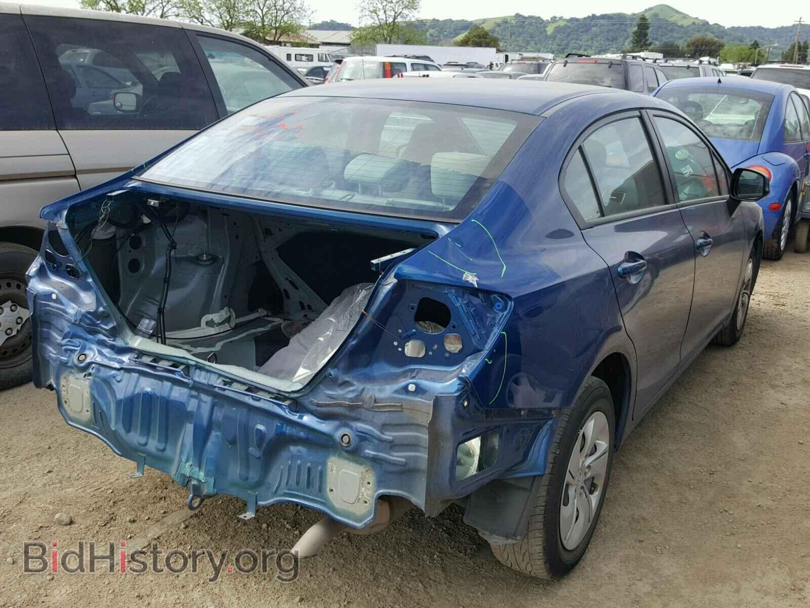 2013 HONDA CIVIC - VIN: 19XFB2F55DE263732 - Фото 4