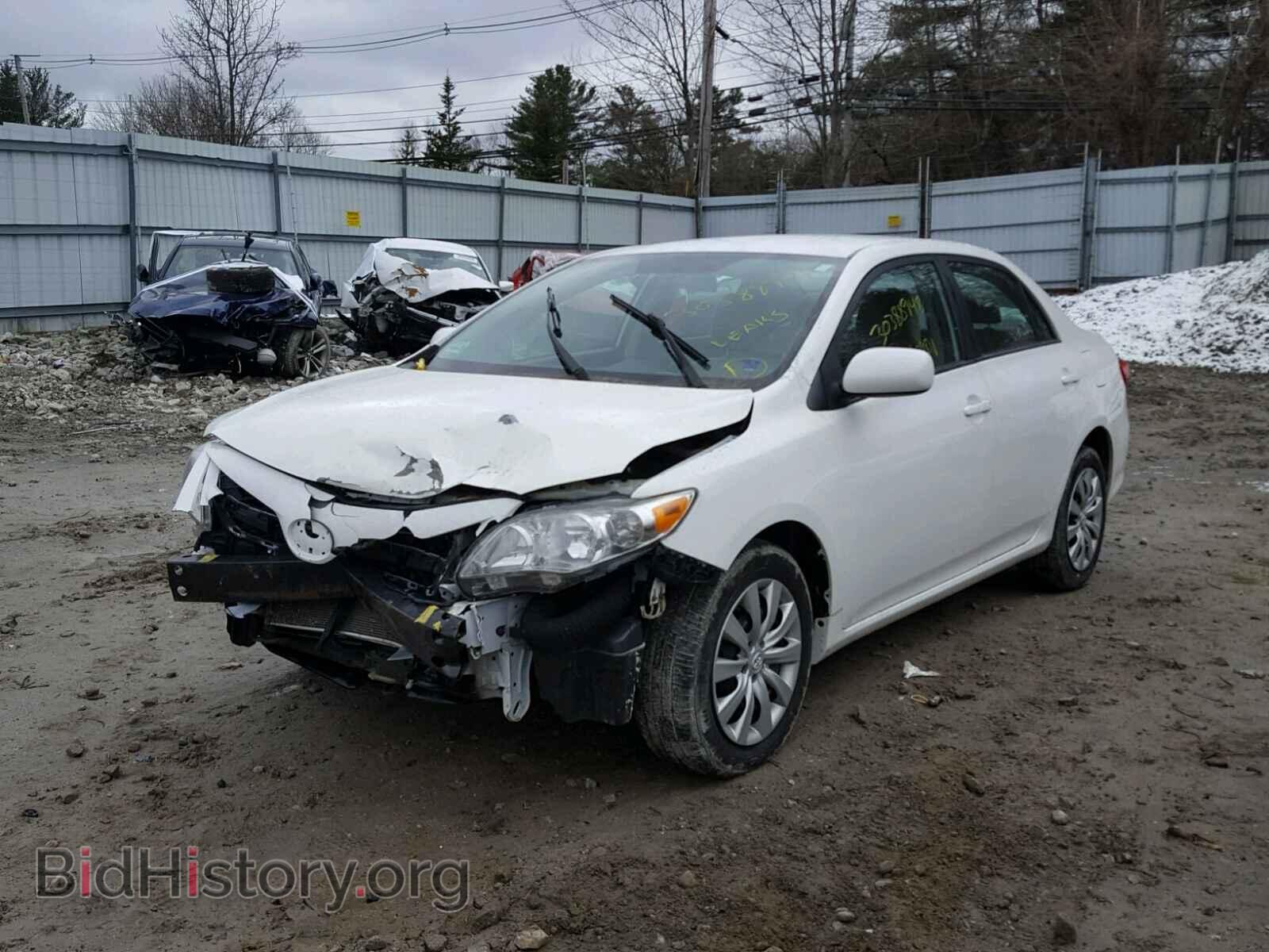 2012 TOYOTA COROLLA BA - VIN: 2T1BU4EE4CC863466 - Фото 2