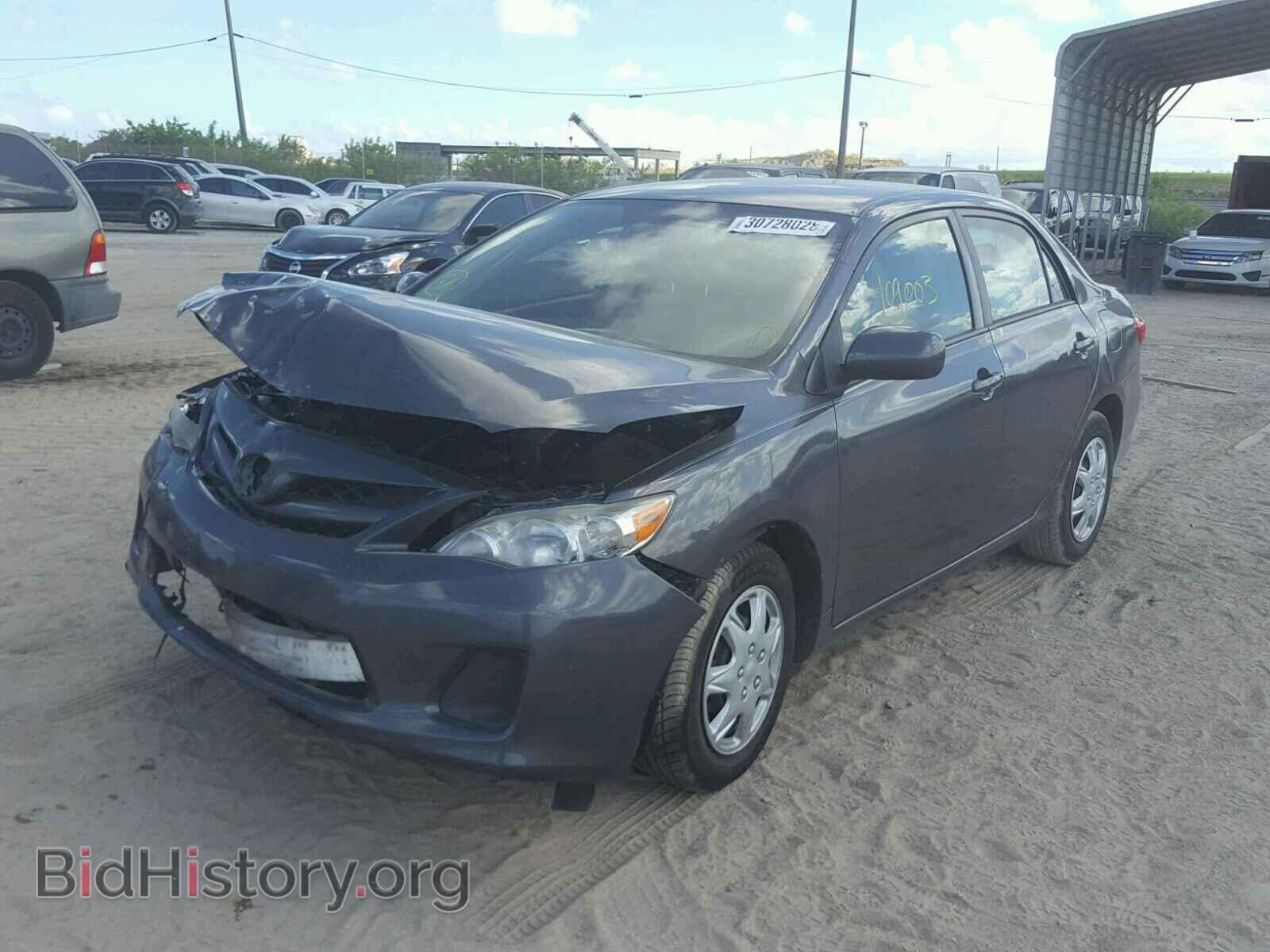 2011 TOYOTA COROLLA BA - VIN: JTDBU4EEXB9140466 - Фото 2