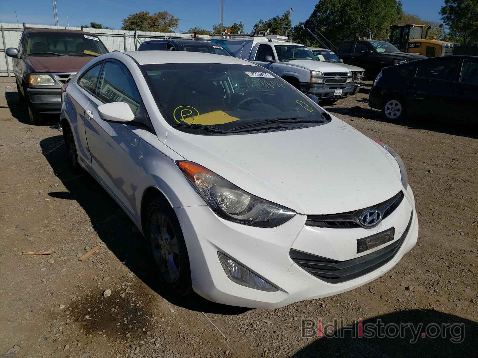 Photo KMHDH6AE8DU003830 - HYUNDAI ELANTRA 2013