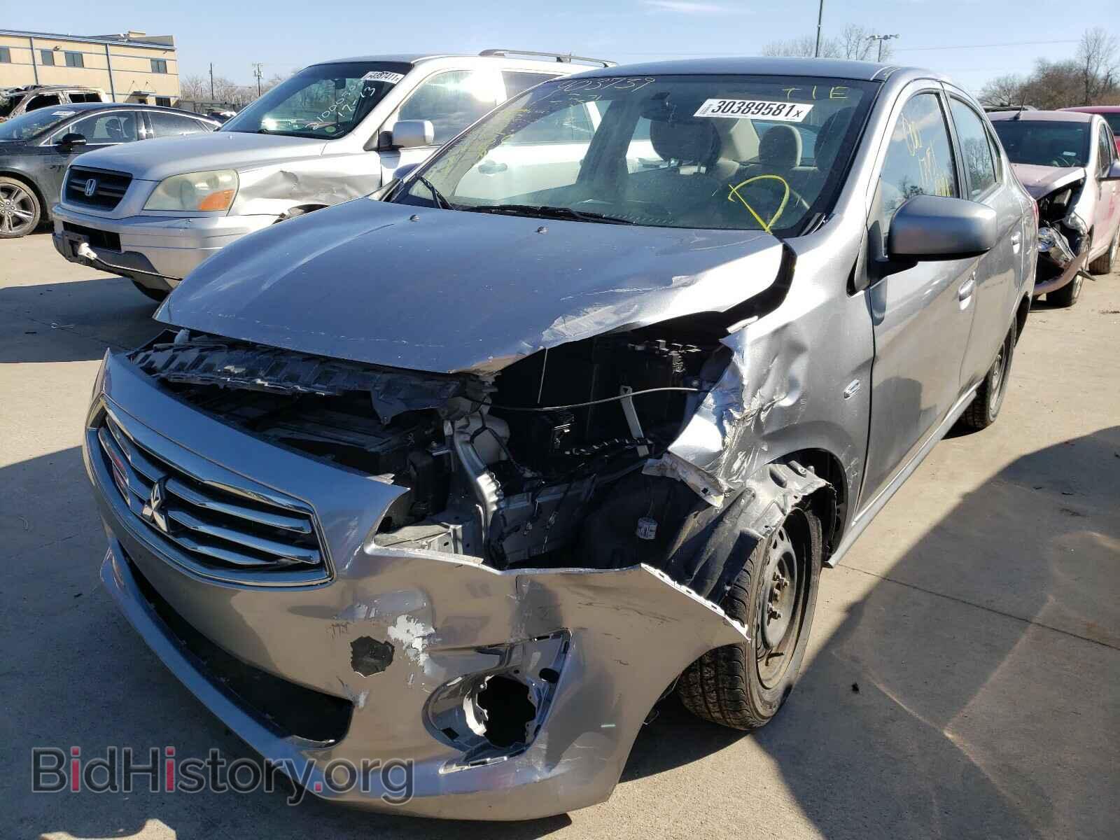 2019 MITSUBISHI MIRAGE - VIN: ML32F3FJ5KHF08368 - Фото 2