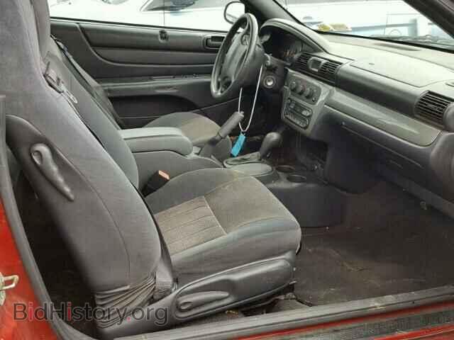 2004 CHRYSLER SEBRING - VIN: 1C3EL55R24N406148 - Фото 5