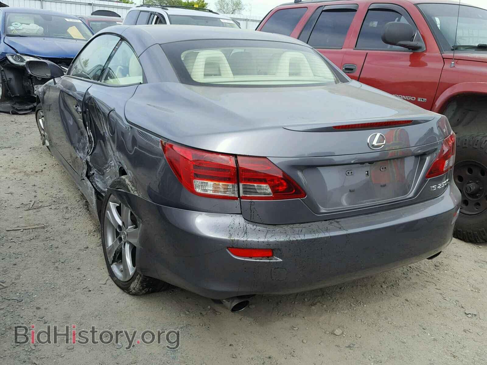 2012 LEXUS IS250 - VIN: JTHFF2C24C2526110 - Фото 3