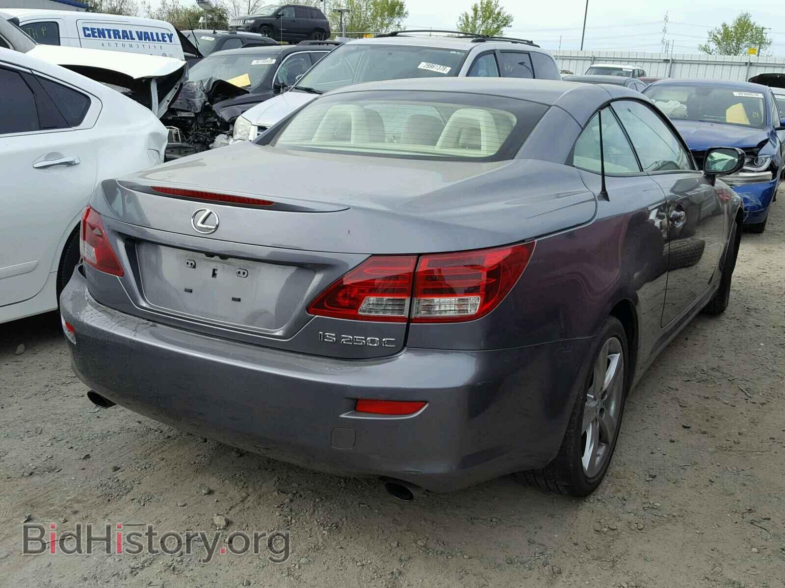 2012 LEXUS IS250 - VIN: JTHFF2C24C2526110 - Фото 4