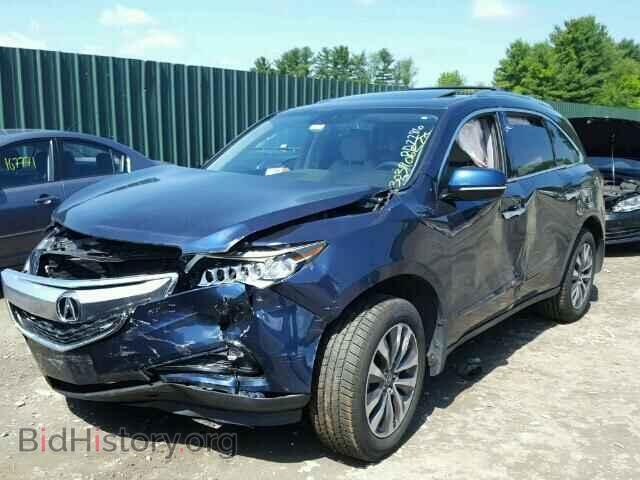 2014 ACURA MDX - VIN: 5FRYD4H42EB005682 - Фото 2