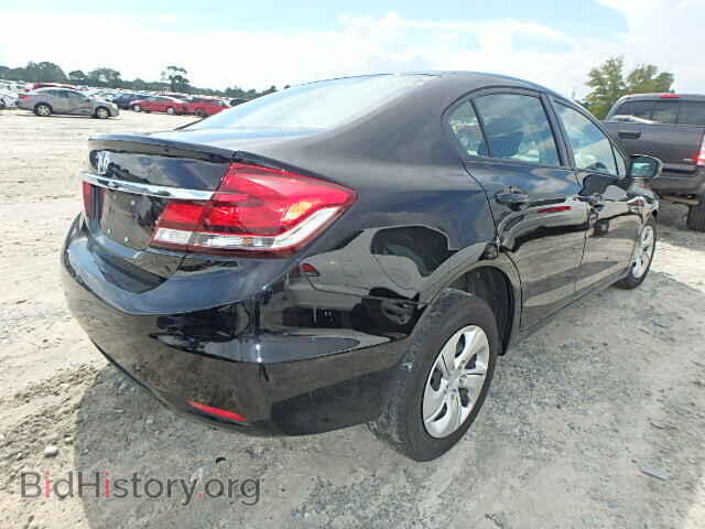 2014 HONDA CIVIC - VIN: 19XFB2E57EE016926 - Фото 4
