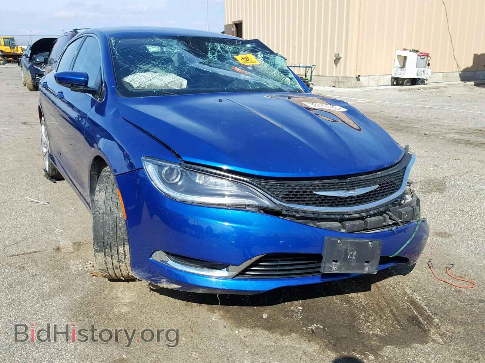 Photo 1C3CCCABXFN754125 - CHRYSLER 200 2015